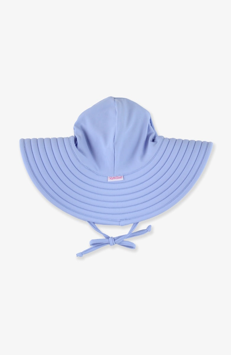 Periwinkle Swim Hat/Ruffle Butts