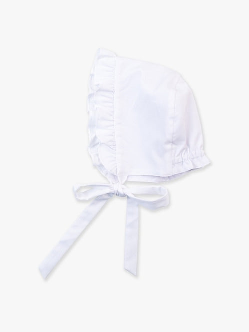 White Ruffles String White Bonnet/Ruffle Butts – Shoe Strings