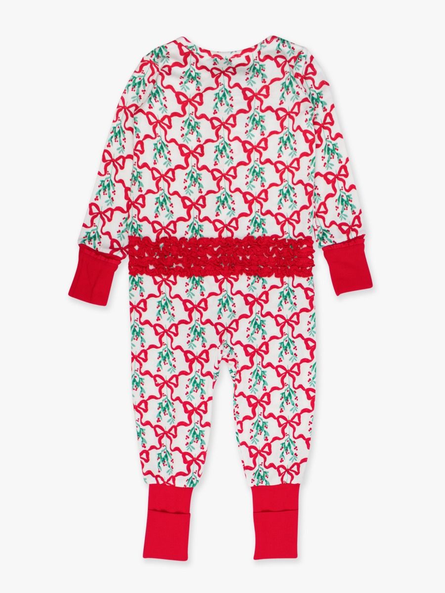 Christmas Bows Convertible One Piece/Ruffle Butts