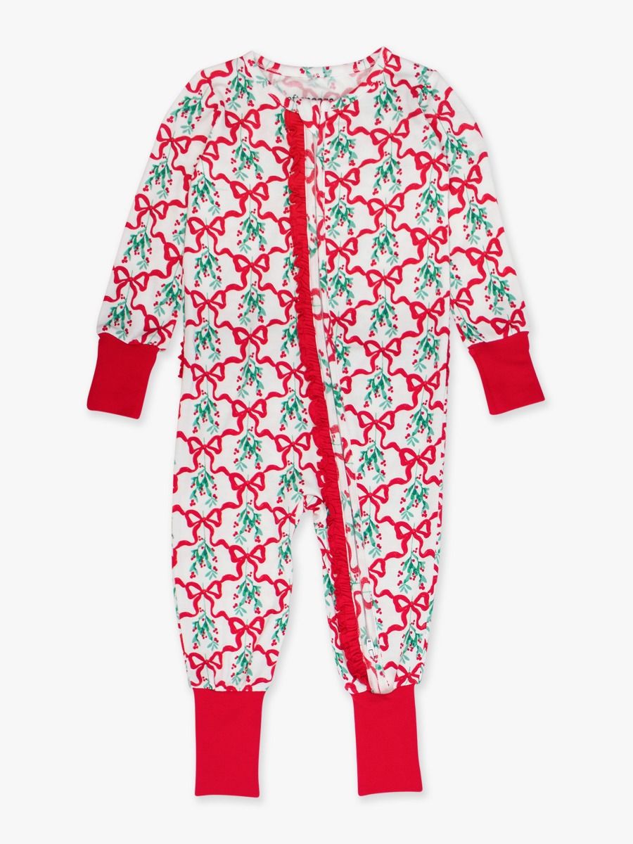 Christmas Bows Convertible One Piece/Ruffle Butts