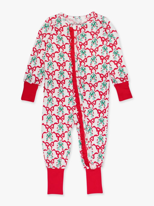 Christmas Bows Convertible One Piece/Ruffle Butts