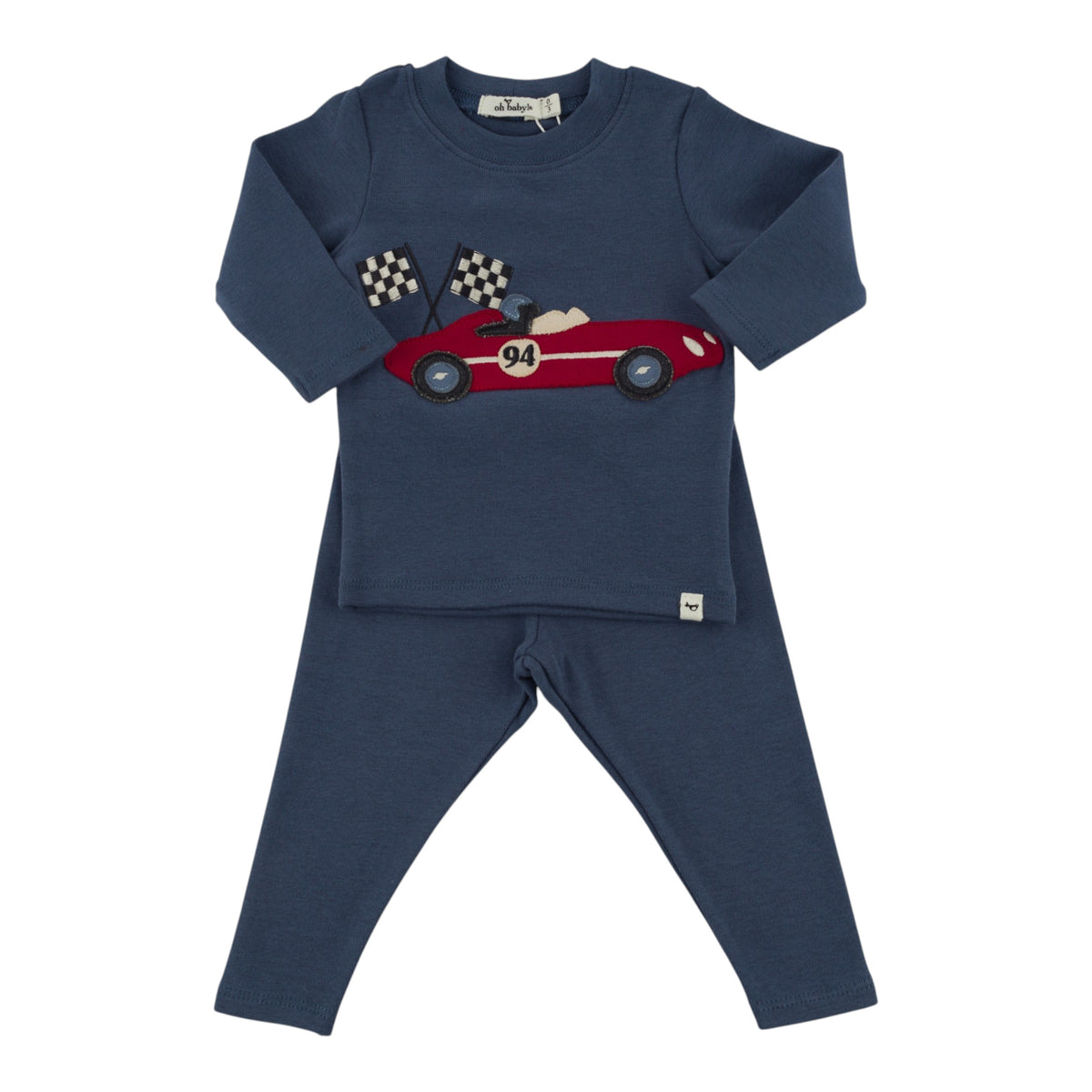 Race Car 2 Piece Set/Oh baby
