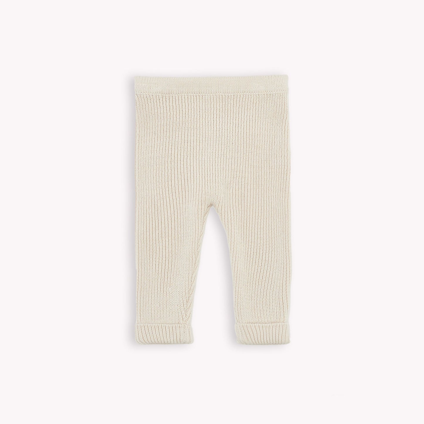 Beige Cardigan Knit Set/Petit Lem