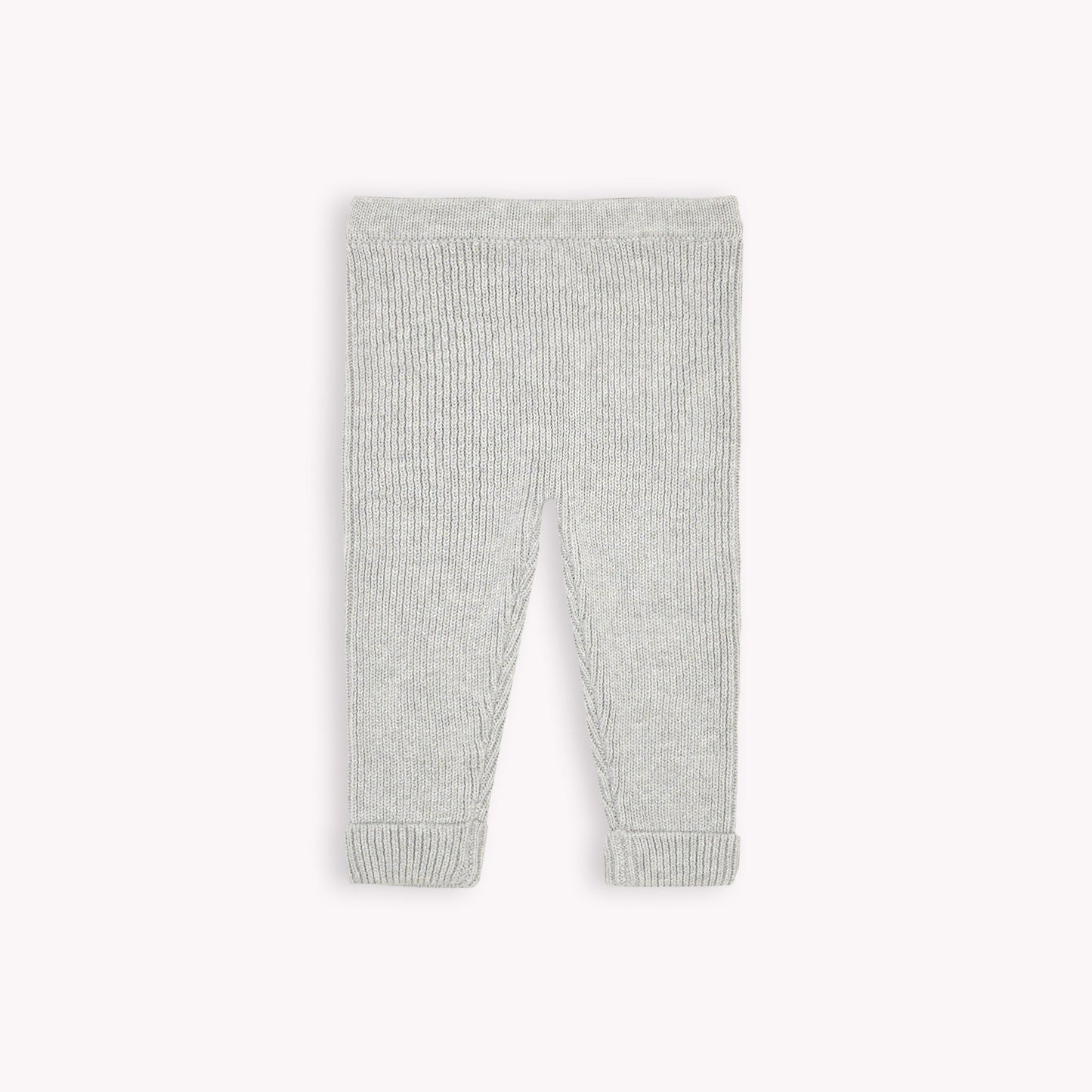 Grey Cardigan Knit Set/Petit Lem