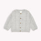 Grey Cardigan Knit Set/Petit Lem