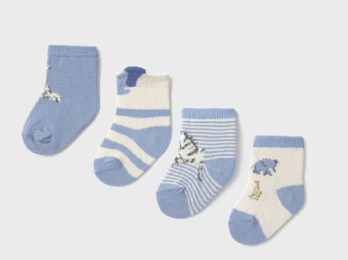 Baby Boy 4 Pack Socks/Mayoral