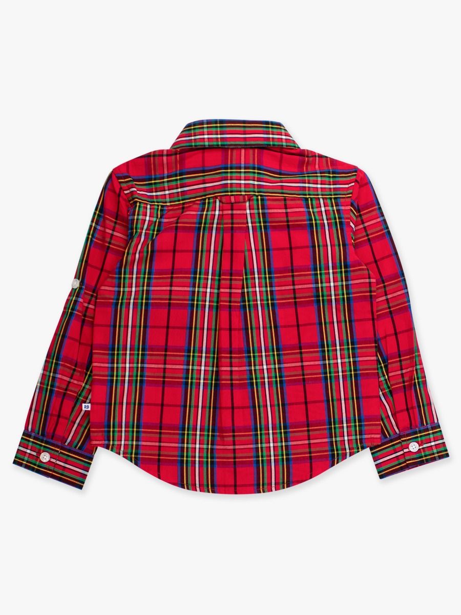 Nicholas Plaid L/S Button Down/Rugged Butts