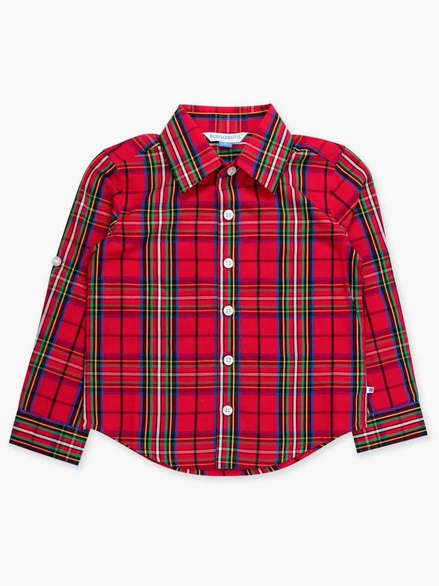 Nicholas Plaid L/S Button Down/Rugged Butts