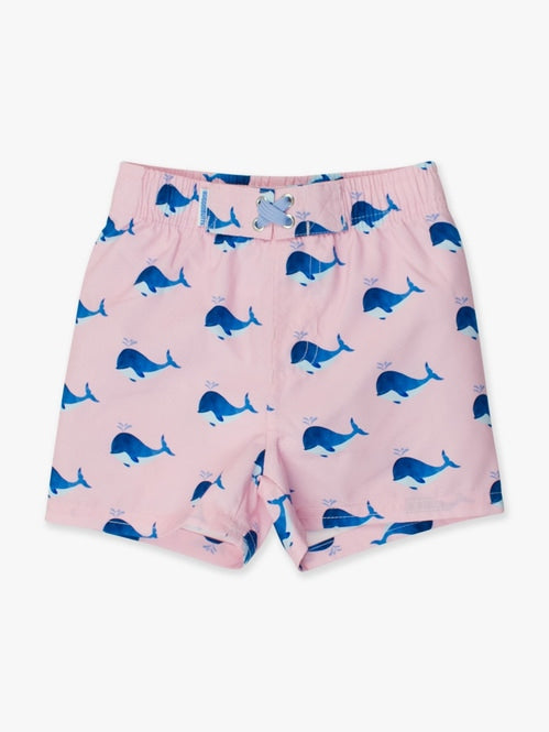 Pink Whale Swim Trunks/Rugged Butts