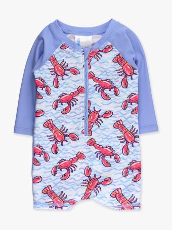 Lobster Lagoon Rash Guard/Rugged Butts