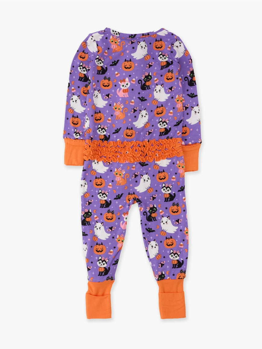 Boo-tiful Kittens Convertible PJ/Ruffle Butts
