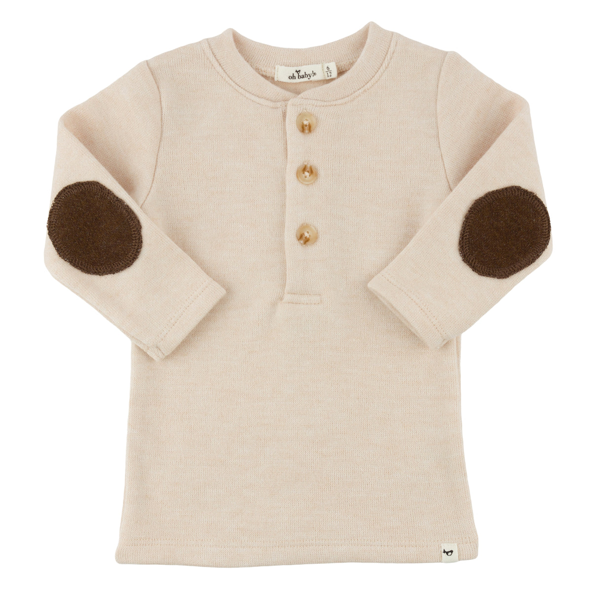 Elbow Patch Sweater/Oh baby