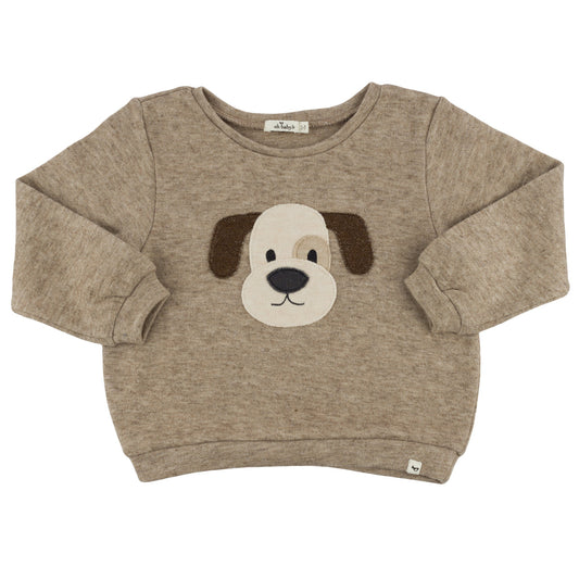Puppy Face Sweatshirt/Oh Baby