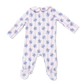 Stripe Dot Roses Footie/Angel Dear