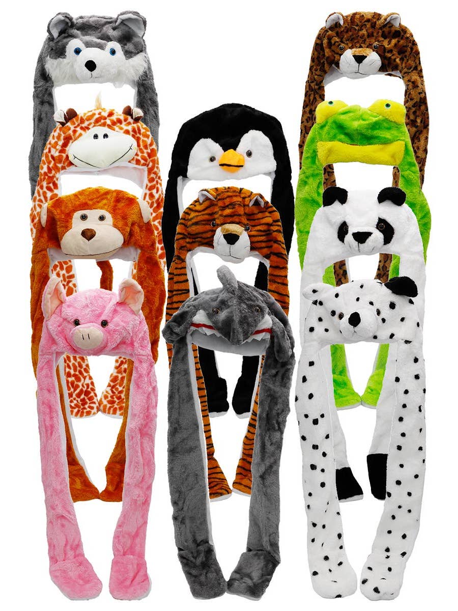 Animal Pals Fuzzy Hat/Cap Zone
