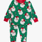 Santa Joy L/S Pajama Set/Rugged Butts