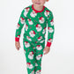 Santa Joy L/S Pajama Set/Rugged Butts