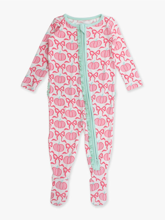 Fairytale Pumpkins Footie PJ/Ruffle Butts