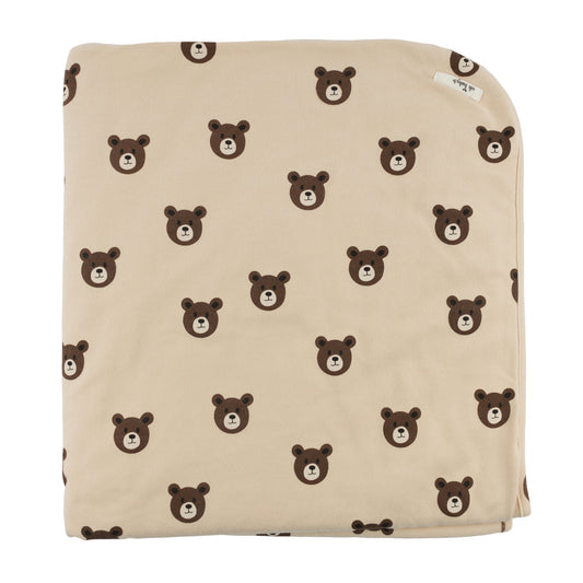 Bear Face Blanket/Oh Baby