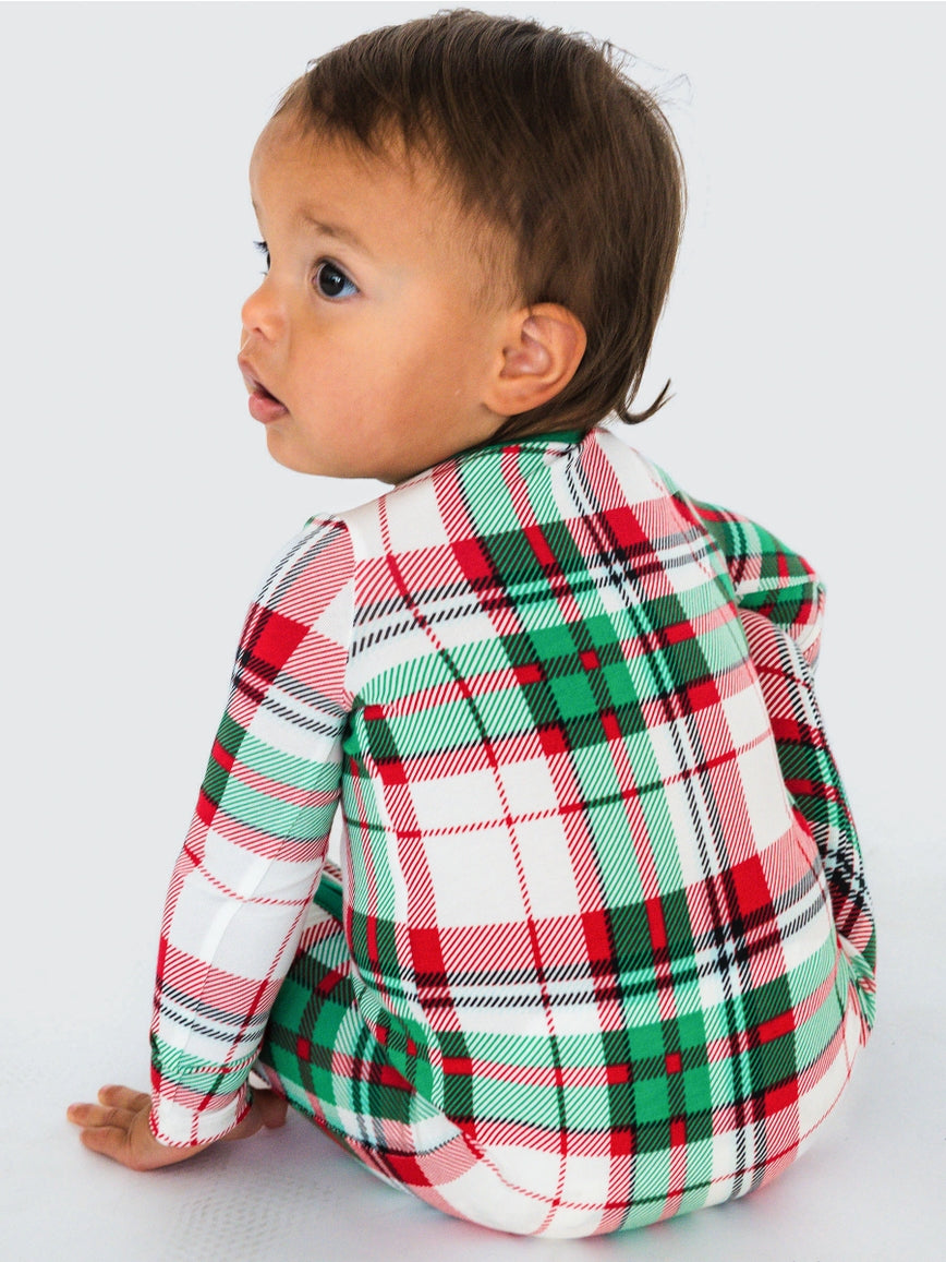 Dashing Dreams Plaid Footie/Rugged Butts