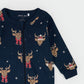 Reindeer Print Sleeper/Petit Lem