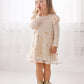 Star Knit & Tulle Dress/ IC