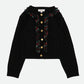 Blair Tartan Ruffle Cardigan/Angels Face
