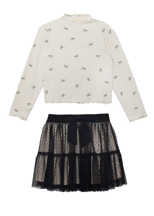 Bow Chic 2 PC Set/Mabel & Honey