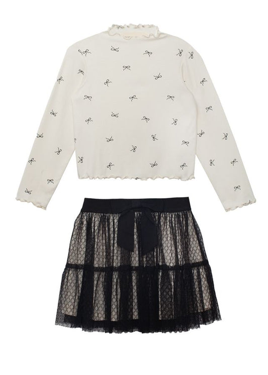 Bow Chic 2 PC Set/Mabel & Honey