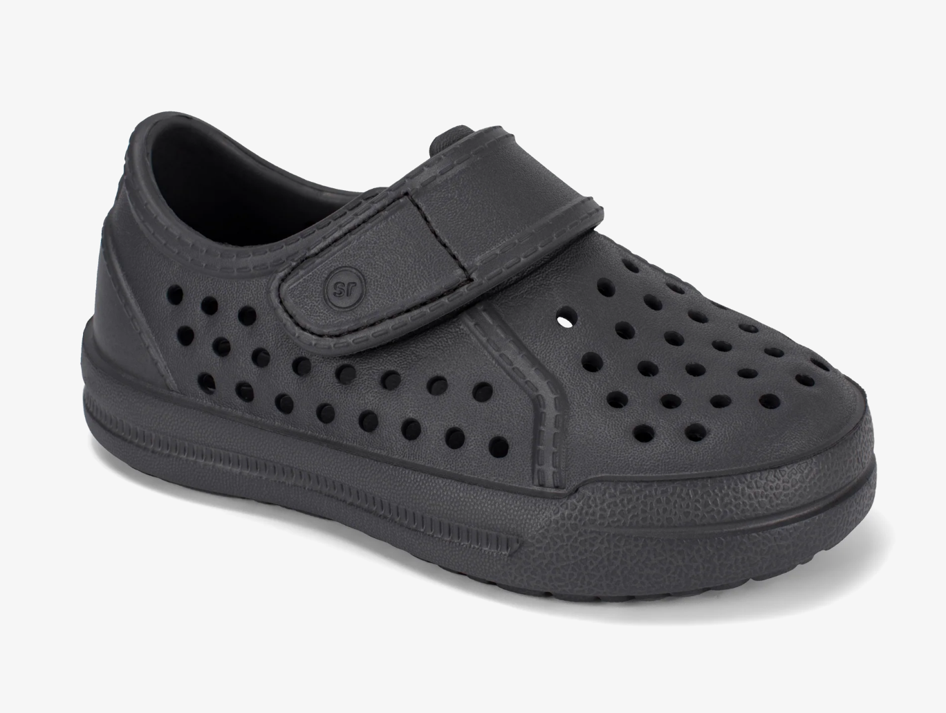 Zain Black Sandal/Stride Rite