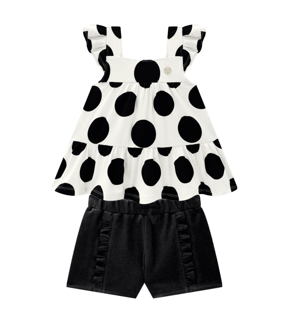 Polka Dot Short Set/Milon