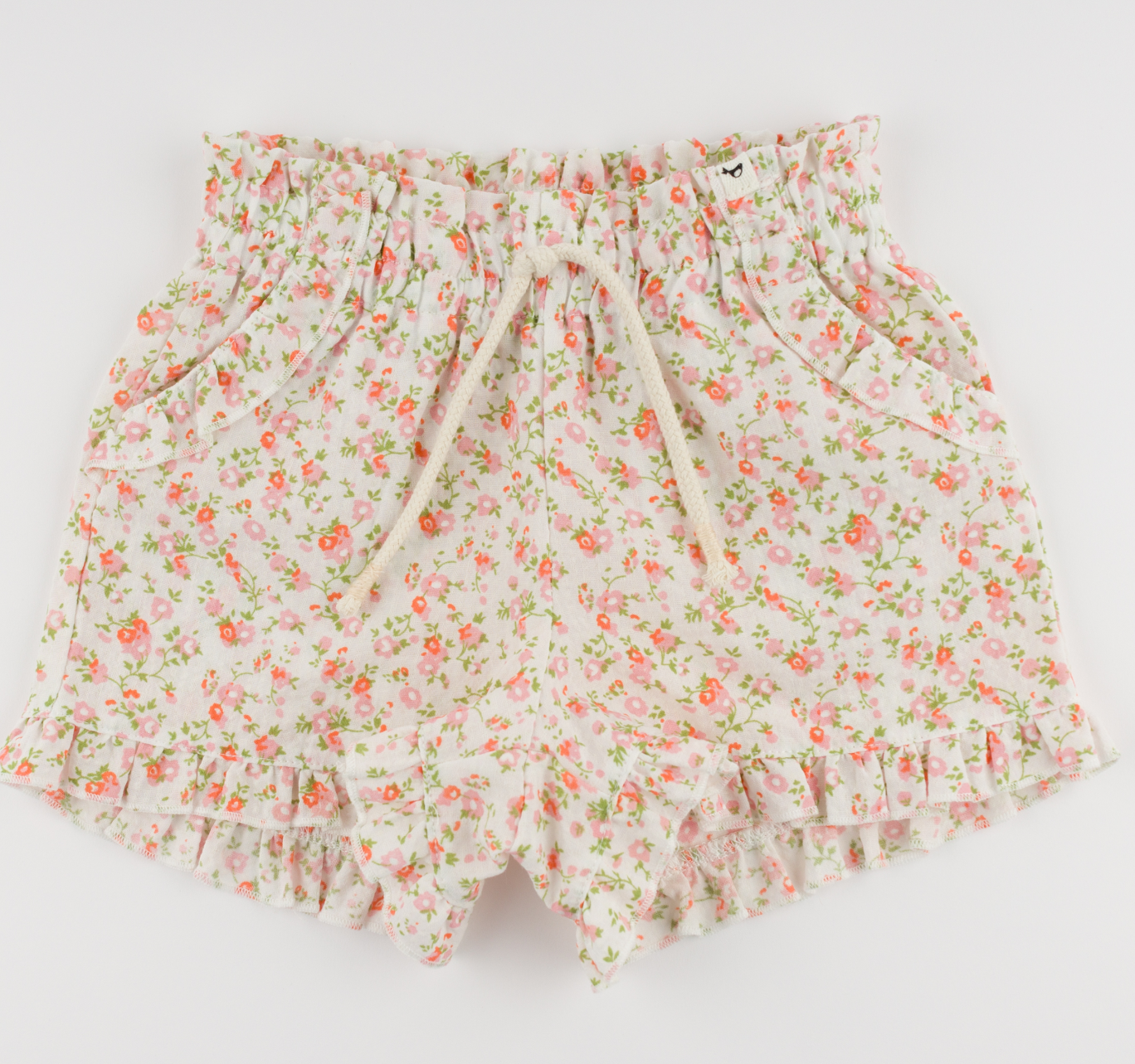 Poppy Sprig Delilah Ruffle Short/oh baby