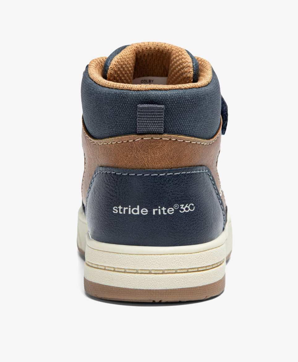 Colby Navy Mid Shoe/Stride Rite