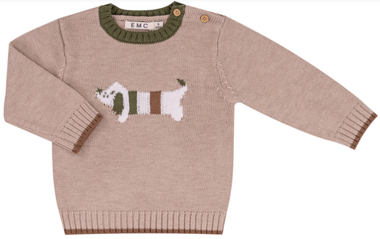 Jacquard Knitted Sweater/EMC