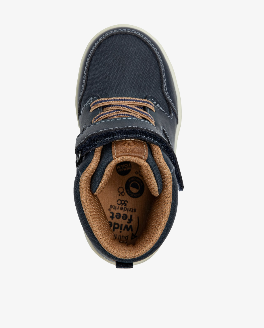 Colby Navy Mid Shoe/Stride Rite