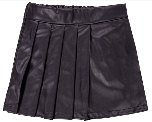 Stretch Leather Skirt/EMC