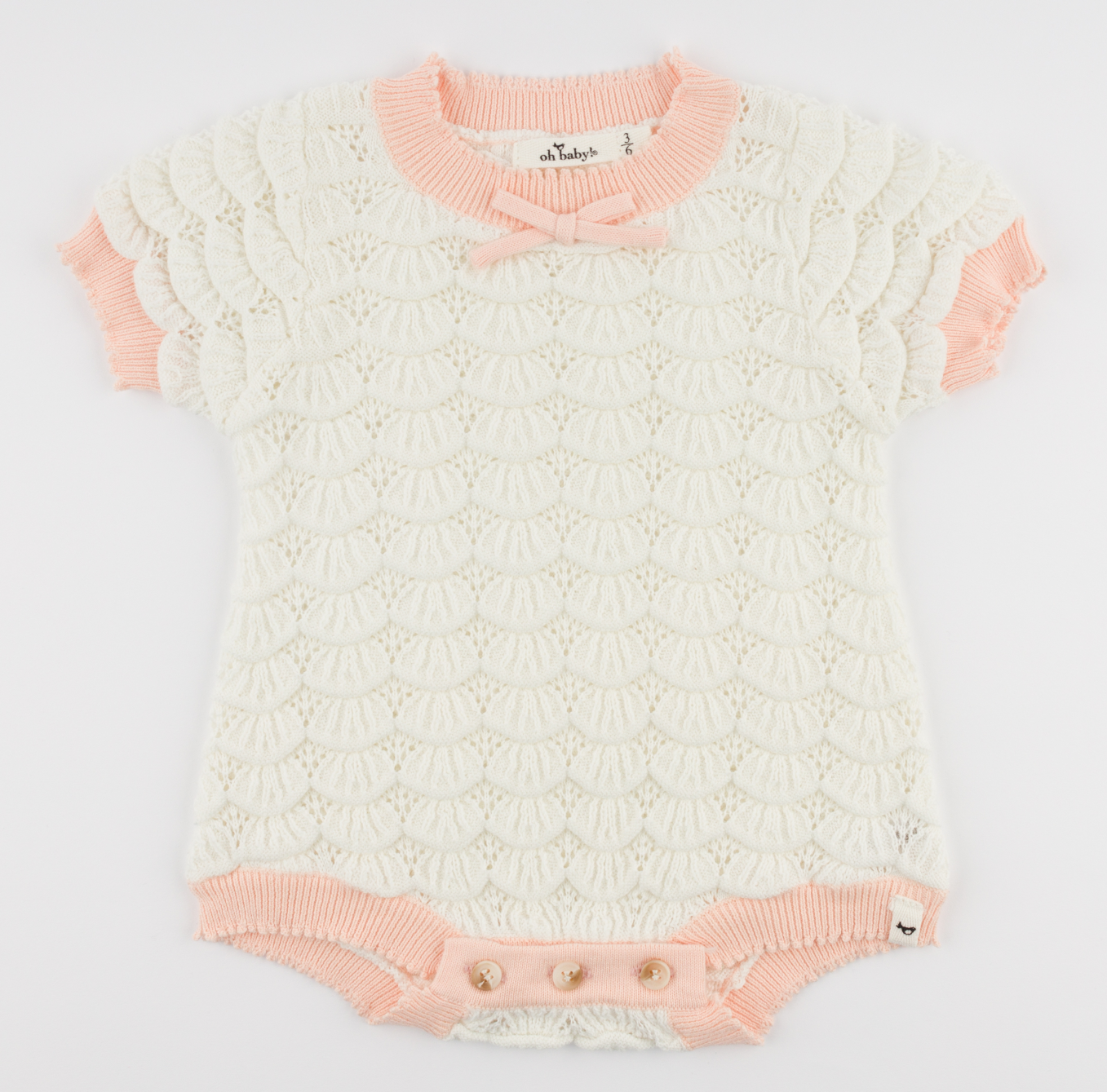 Ruby Knitted Pointelle Bubble/oh baby