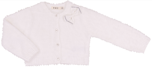 Fuzzy Knitted Cardigan