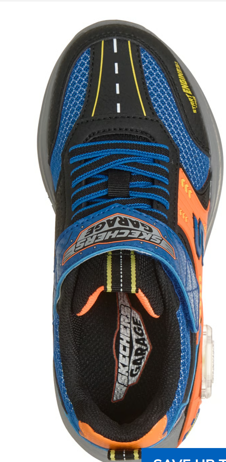 Garage Sneakers Blue/Orange/Skechers