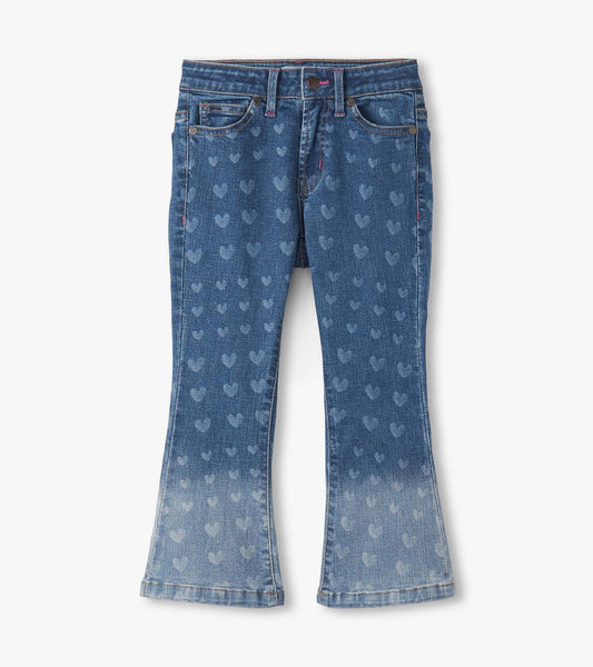 Hearts Flared Denim/Hatley