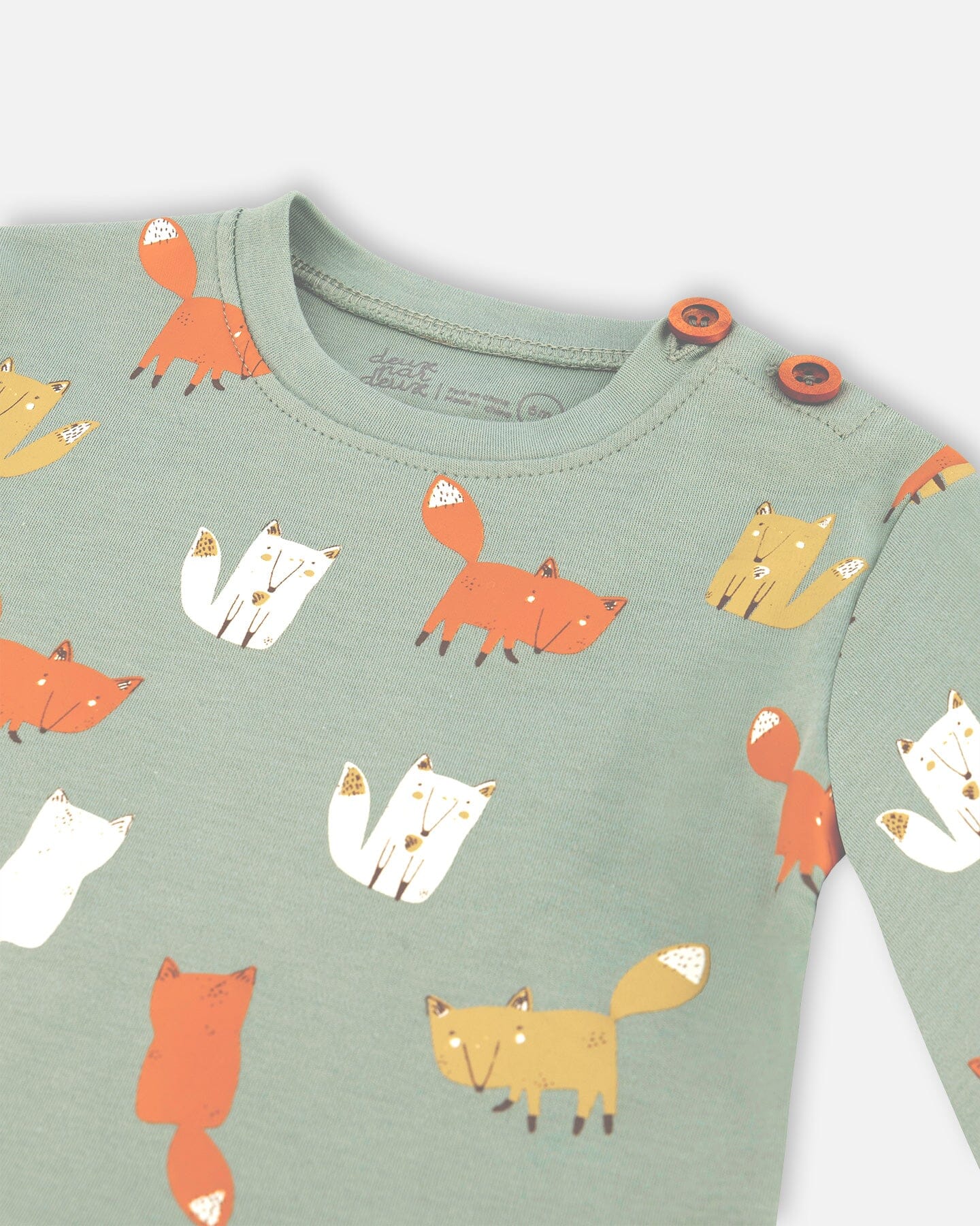 Printed Fox Set/Deux par Deux