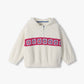 Fuzzy Crochet Pullover/Hatley