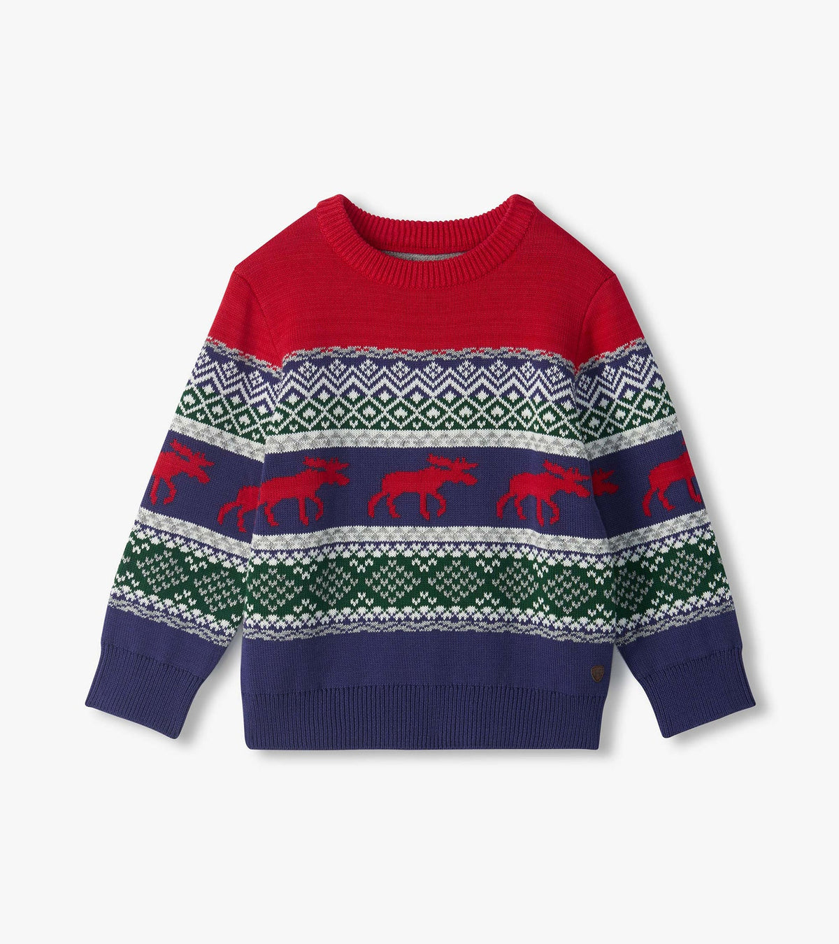 Holiday Fair Isle Crew Neck Sweater/Hatley