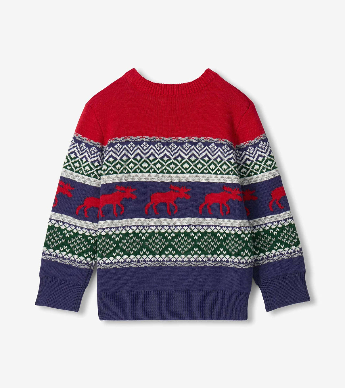Holiday Fair Isle Crew Neck Sweater/Hatley