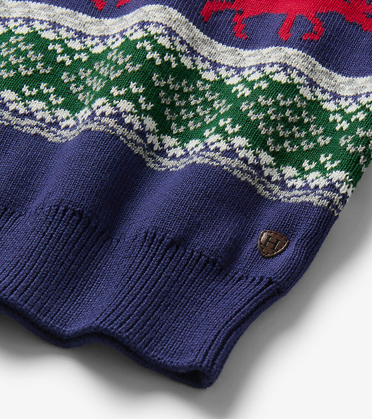 Holiday Fair Isle Crew Neck Sweater/Hatley