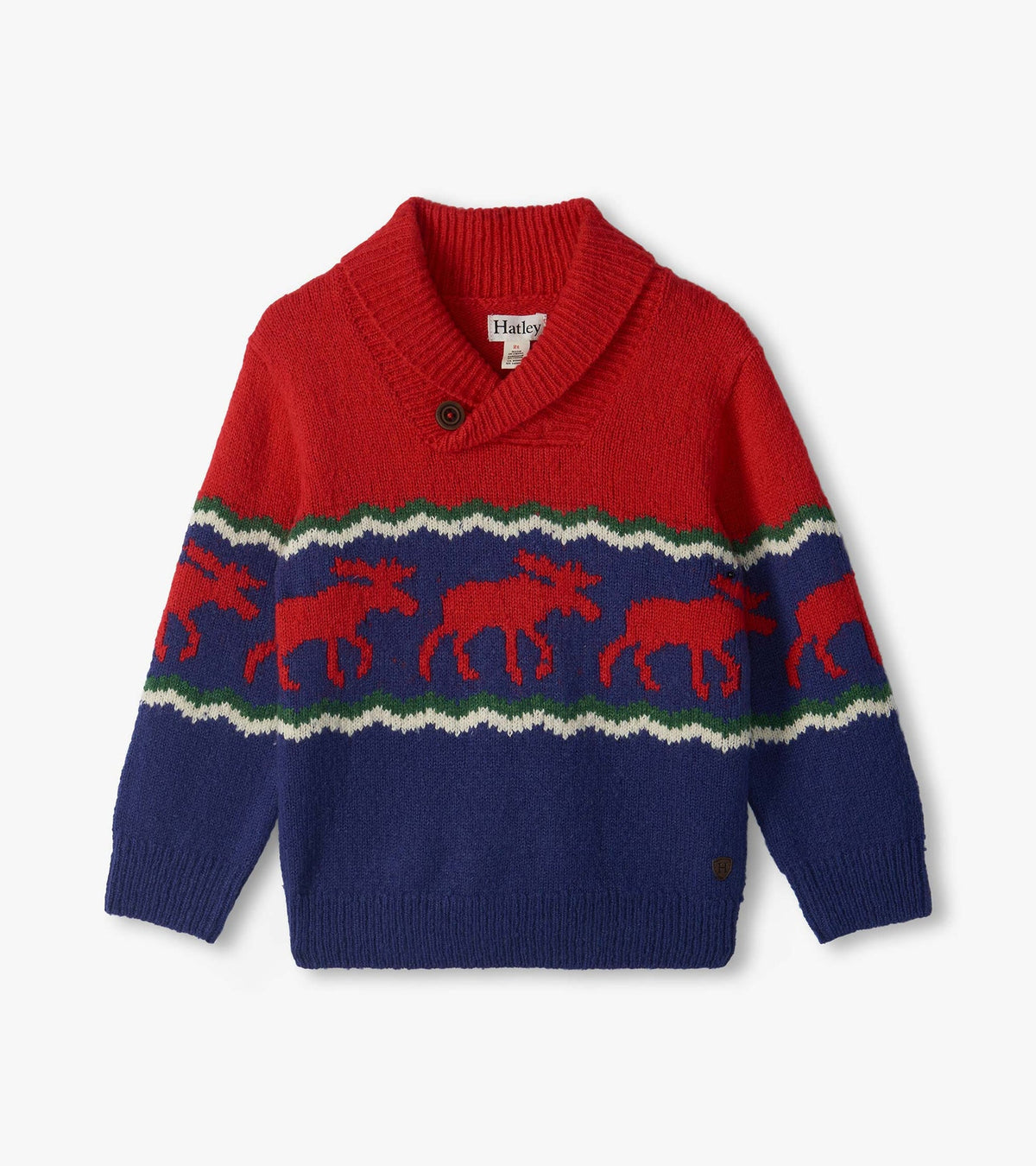 Holiday Moose Pullover/Hatley