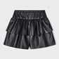 Faux Leather Skort/Mayoral