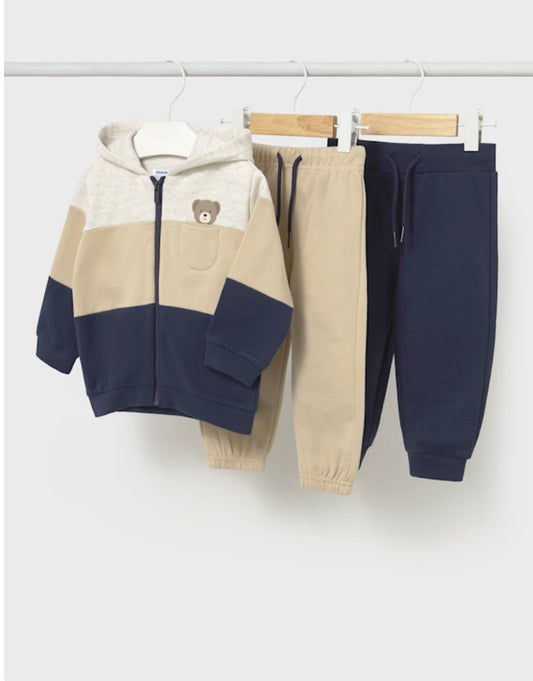 3 PC Bear Sweat Set/Mayoral