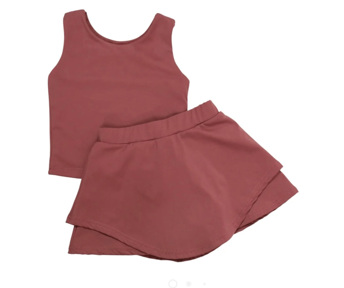Active Skort Set/Be Girl