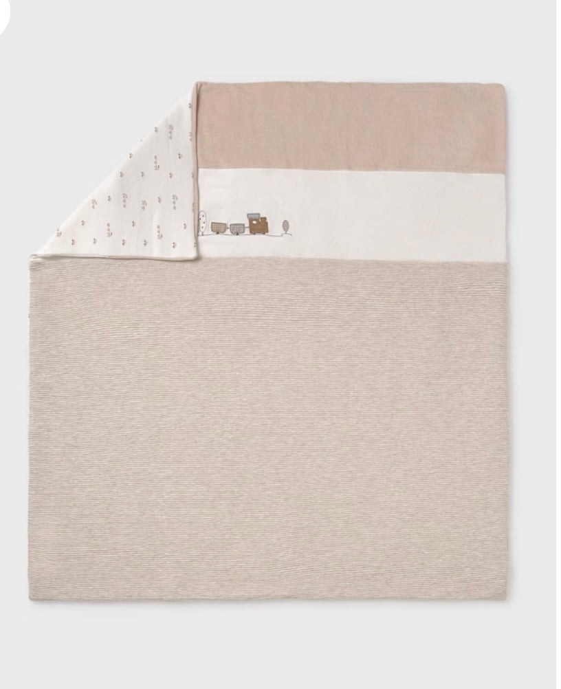 Boy Train Blanket/Mayoral